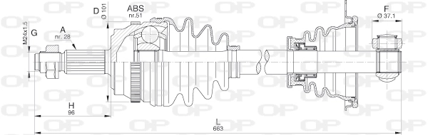 DRS621200 Open Parts