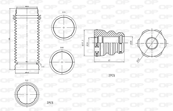 DCK502004 Open Parts