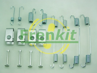  Kit de montagem das sapatas traseiras de tambor Suzuki Alto II hatchback (EC) (1986 - 1993) II