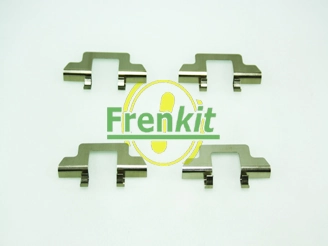 Kit de molas de fixação de sapatas de disco dianteiras para Citroen C3 I FC