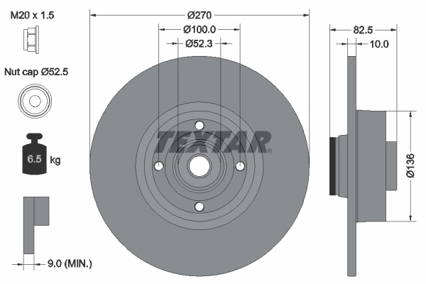 92154503 Textar