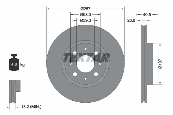 Disco do freio dianteiro Fiat Palio  178DX ao melhor preço