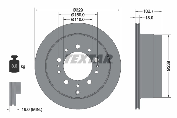  para Toyota Land Cruiser  (J10)