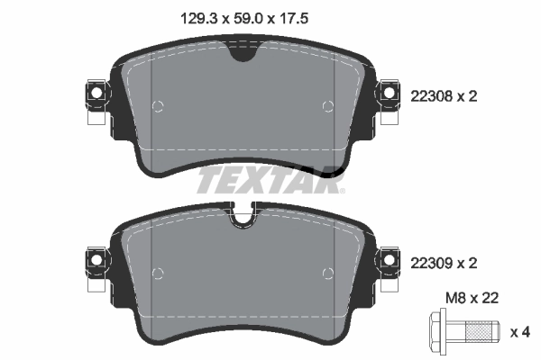  para Audi A4  (8W2, 8WC)