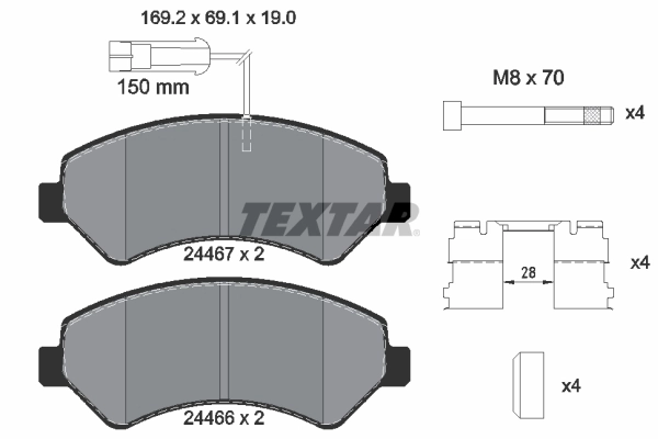  para Fiat Ducato III (250)