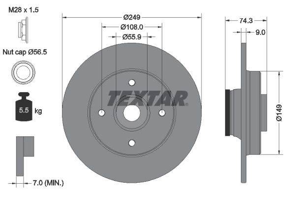 92194103 Textar