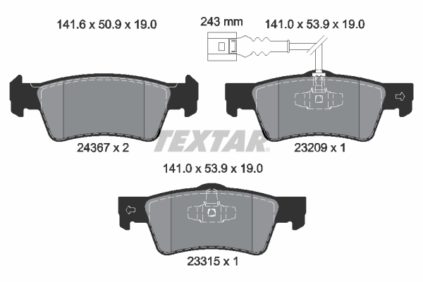 2436704 Textar