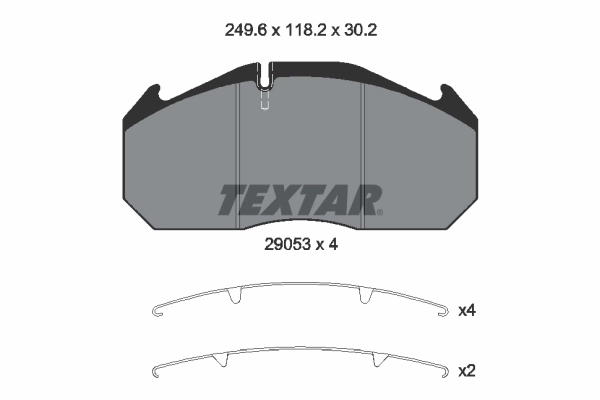 Sapatas do freio dianteiras de disco Liebherr 570528408 preço, a partir de 117,27 USD