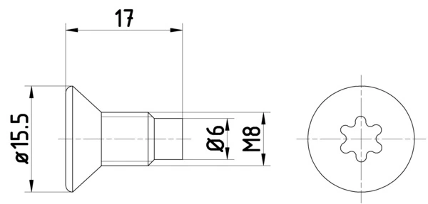 Parafuso do freio de suporte Lada 7703004176