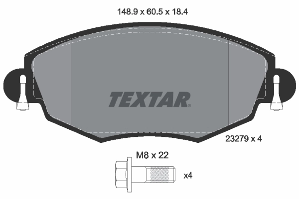 Sapatas do freio dianteiras de disco Jaguar X-type  CF1 ao melhor preço