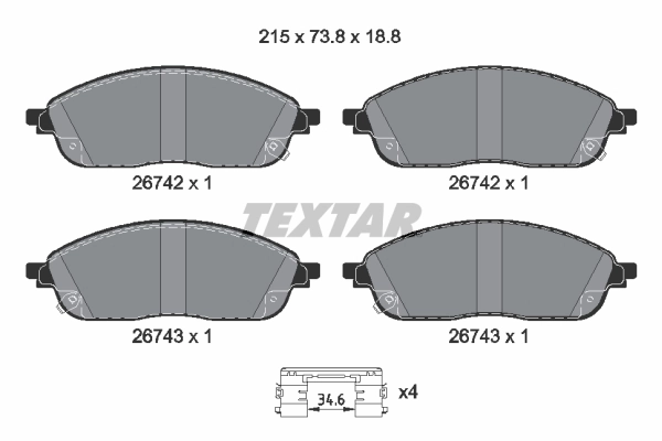 2674201 Textar
