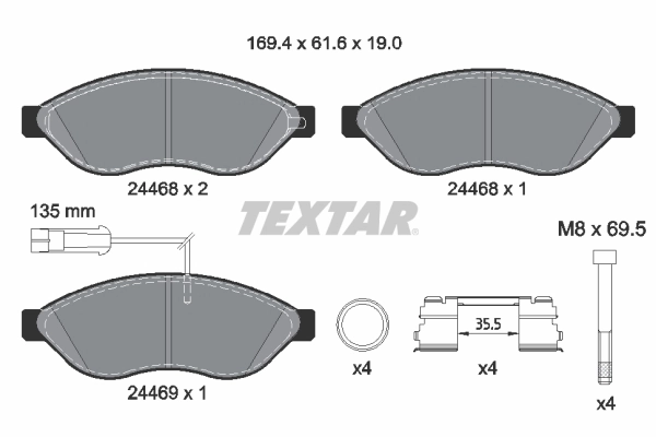 2446807 Textar
