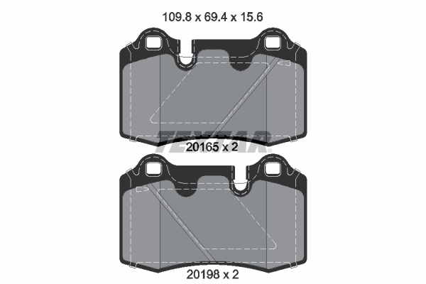 Compre 7G432C562AA Aston Martin Sapatas do freio traseiras de disco