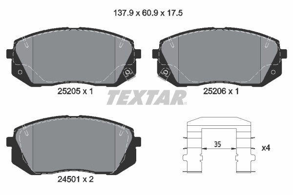 2520501 Textar