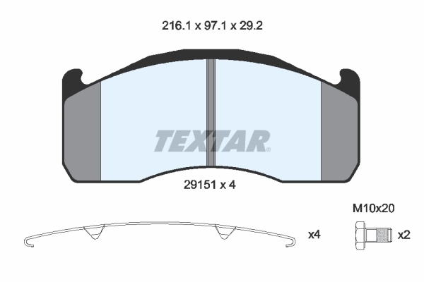 Sapatas do freio traseiras de disco Volvo Trucks TRUCK FH12 preço, a partir de 82,97 USD