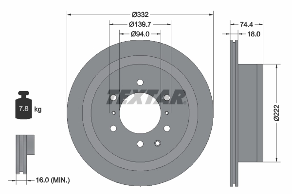 Pajero SUV (2008-2014) original desde 81,37 €