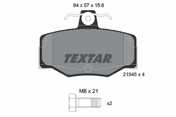 Sapatas do freio traseiras de disco Nissan Primera  P11 ao melhor preço