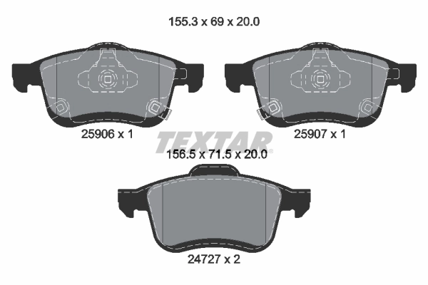 2590601 Textar