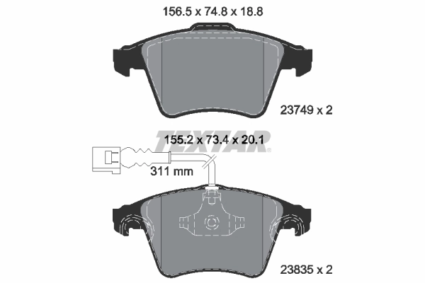 2374901 Textar