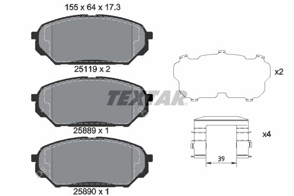 2511901 Textar