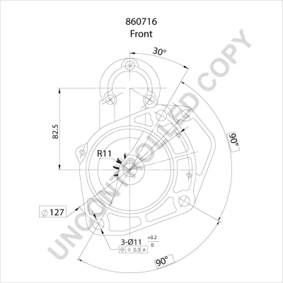 0001231016 VAG Motor de arranco