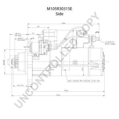 Compre M105R3031SE Prestolite Motor de arranco
