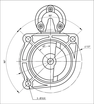 861039 Prestolite Motor de arranco