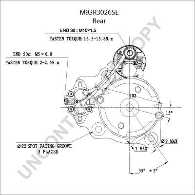 Motor de arranco Prestolite M93R3026SE preço, a partir de 233,25 USD