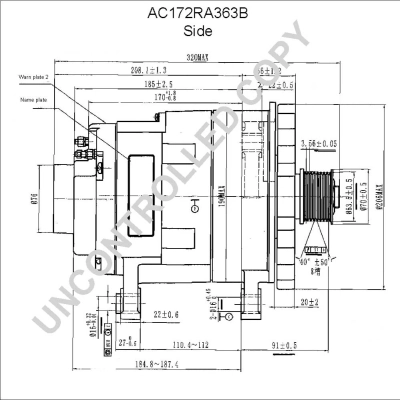 Gerador Prestolite AC172RA363B preço, a partir de 455,66 USD