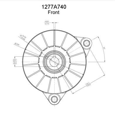 Gerador Prestolite 1277A740 preço, a partir de 454,87 USD