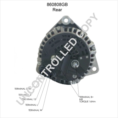 Gerador para Mercedes S  C140