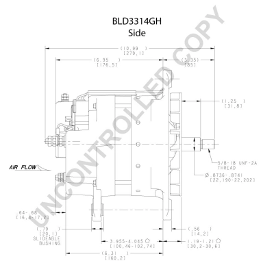 Gerador BLD3314GH Prestolite