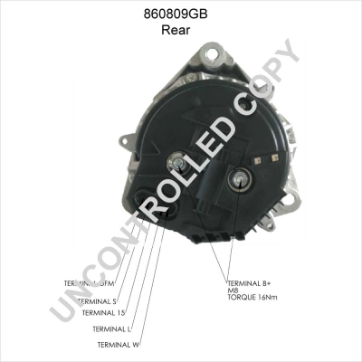 Gerador A012154670280 Mercedes