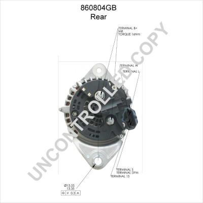 MAN2032 Magneti Marelli Gerador