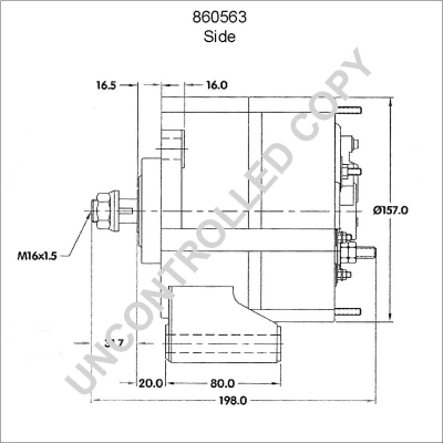 Compre 860563 Prestolite Gerador