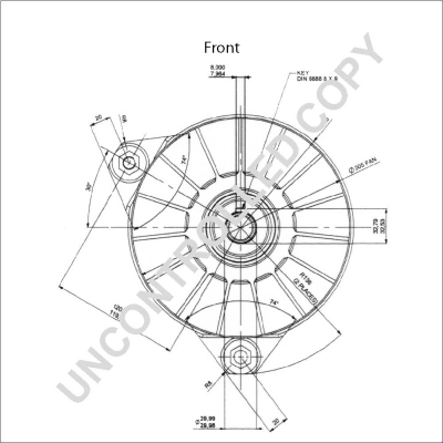 3283809 Cummins Gerador