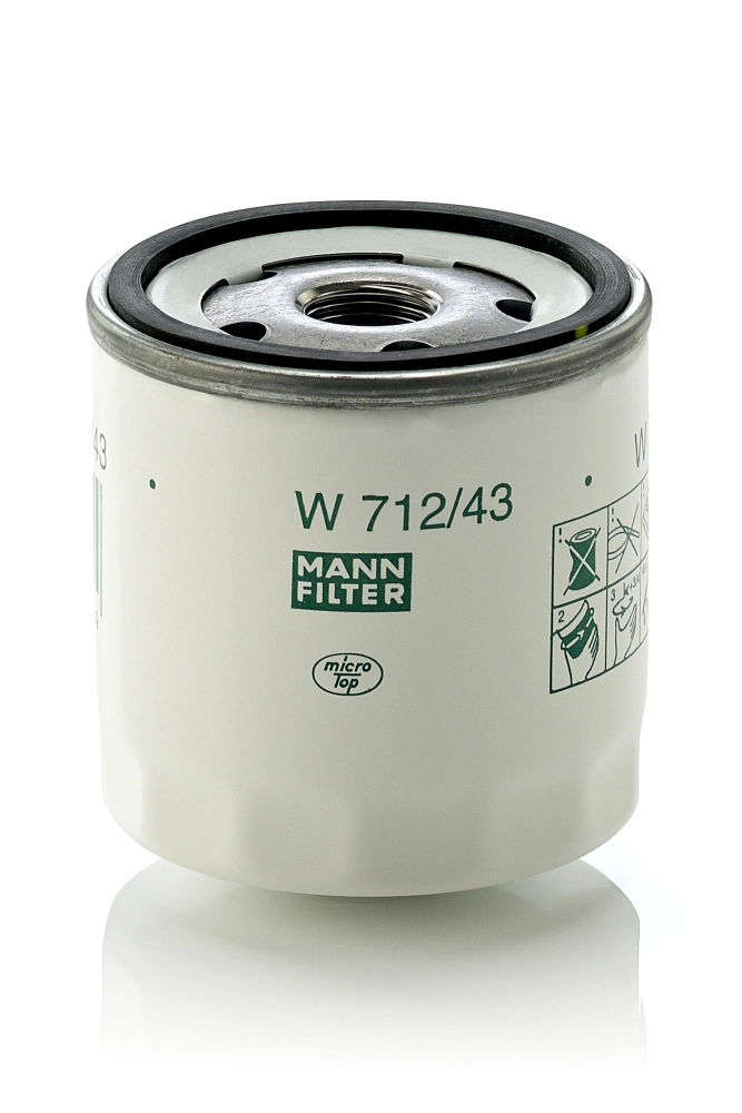 W71243 Mann-Filter Filtro de óleo