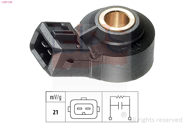 Sensor de detonação Peugeot 205 II 20A, C