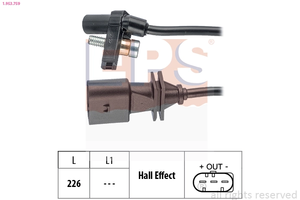 Compre Sensor de posição (de revoluções) de cambota BMW 3 
