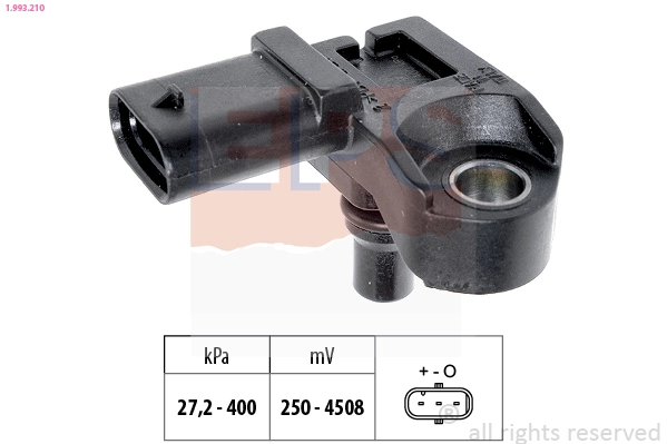 Sensor de pressão de supercompressão APS116 Magneti Marelli