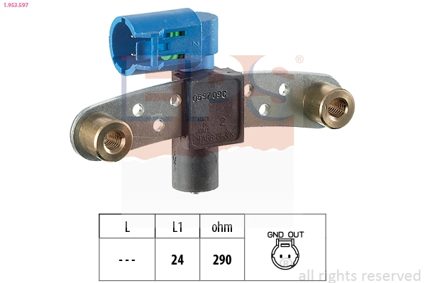 Sensor de posição (de revoluções) de cambota NGK 81221 preço, a partir de 20,50 USD