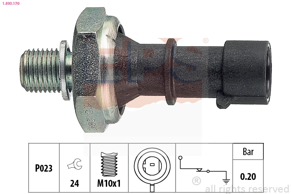 Sensor de pressão de óleo Isuzu 8973756630 preço, a partir de 6,37 USD