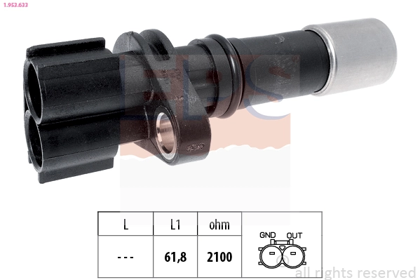 Compre Sensor de posição (de revoluções) de cambota Toyota Corolla 