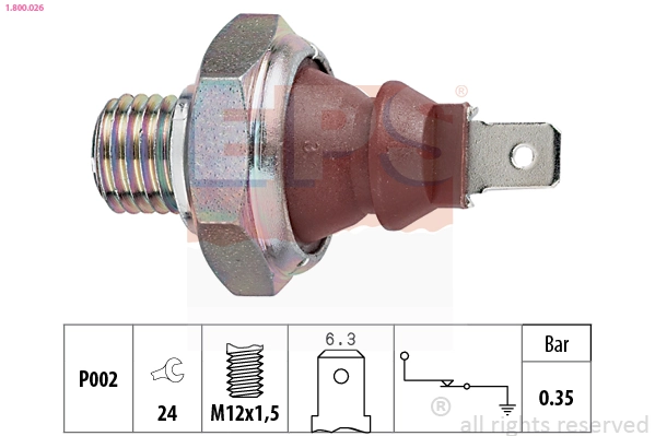 Sensor de pressão de óleo Mercedes Vito I 638