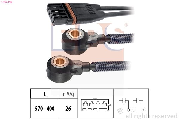 Sensor de detonação BMW X6  E71 ao melhor preço