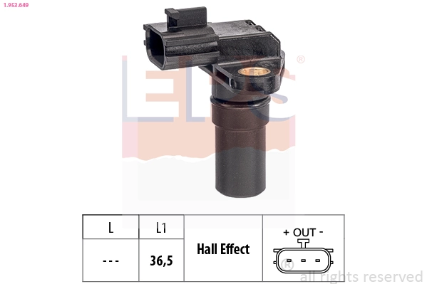 8651A239 Chrysler Sensor de velocidade