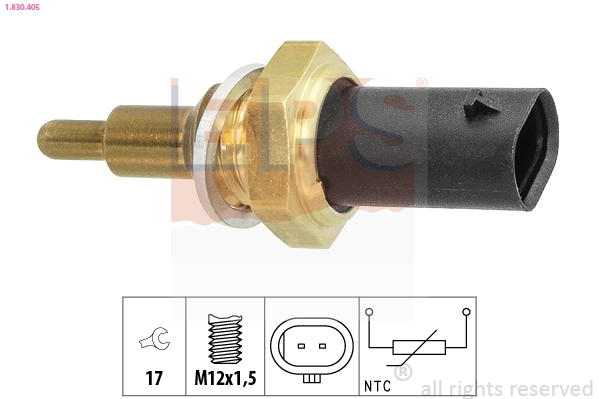 Sensor de temperatura do fluido de esfriamento (de ativação de ventilador do radiador) para BMW X5 E70