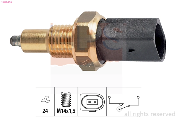  Sensor de ativação das luzes de marcha à ré Audi 80 B4 sedan (8C2) (1991 - 1994) B4