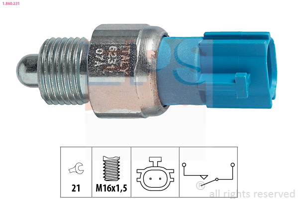 Sensor de ativação das luzes de marcha à ré para Mazda 6  GG