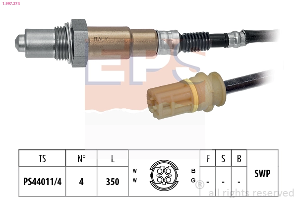 Sonda lambda, sensor de oxigênio BMW 5  E39